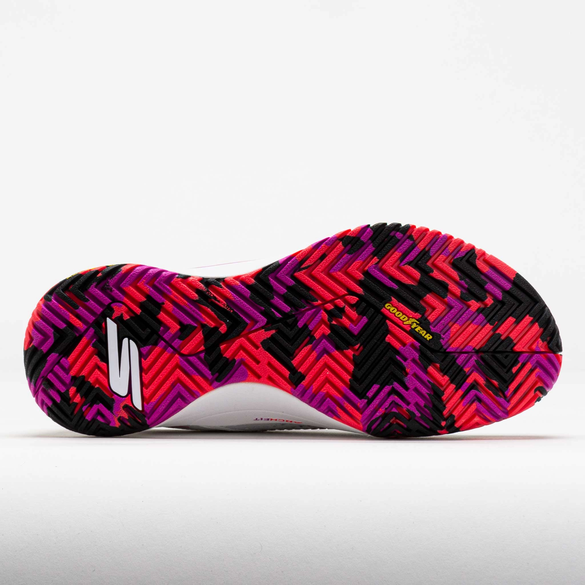 Smooth Cushion Skechers Viper Court Pro Elite Women's White/Black/Pink