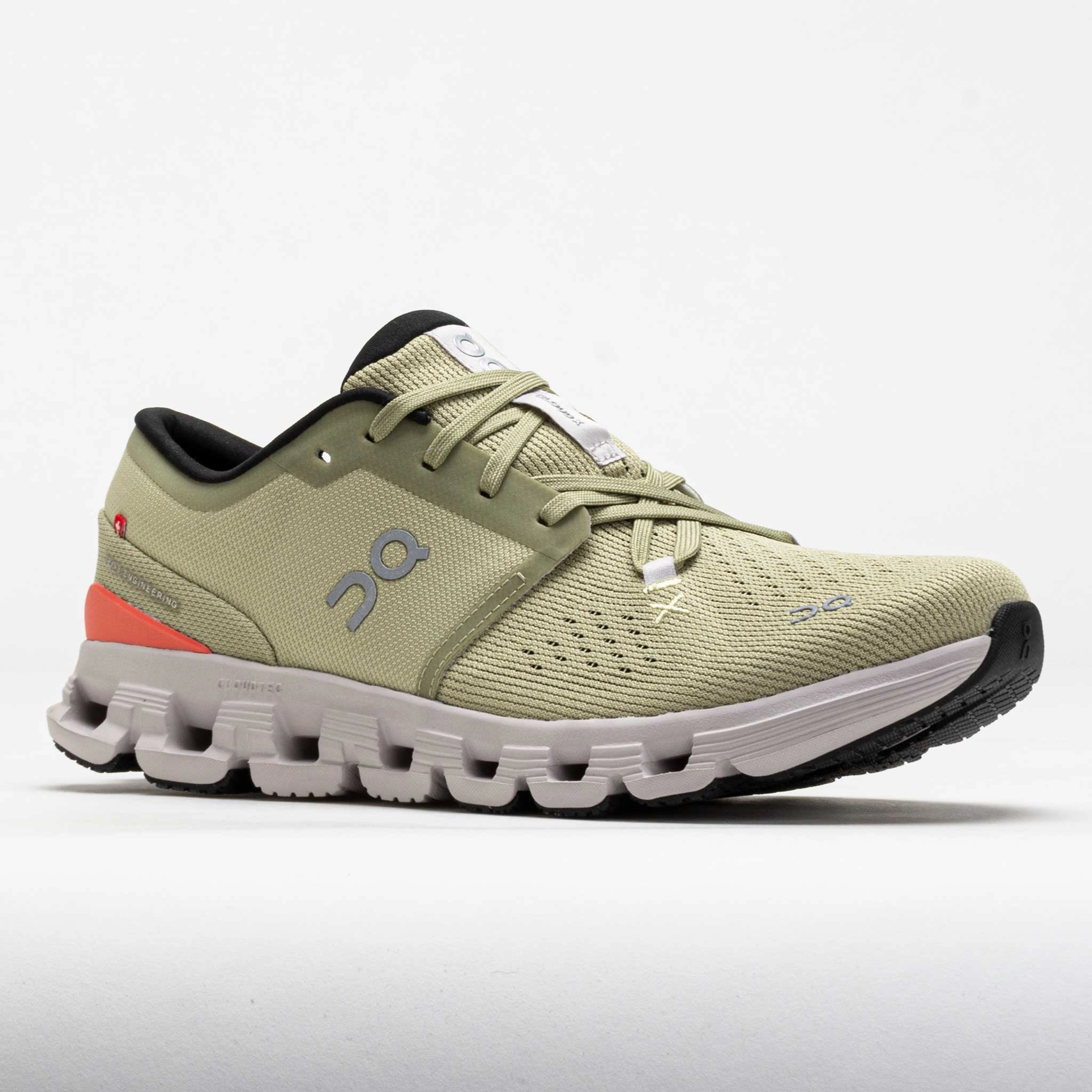 Smooth Ride Shoes On Cloud X 4 Men's Caper/Salmon