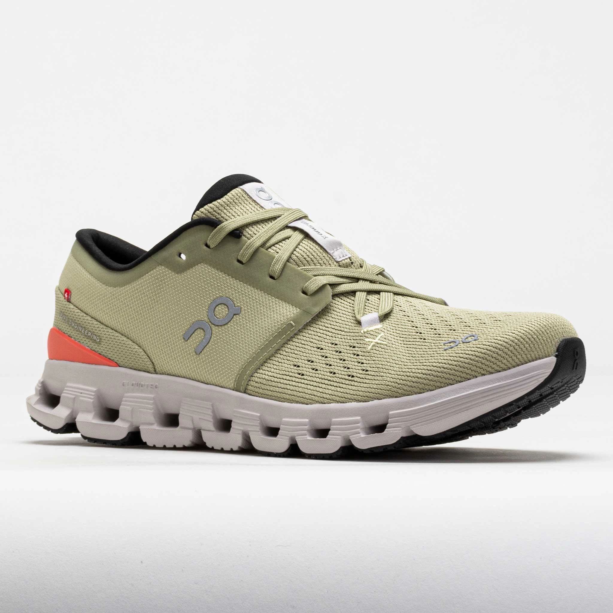 Smooth Ride Shoes On Cloud X 4 Men's Caper/Salmon