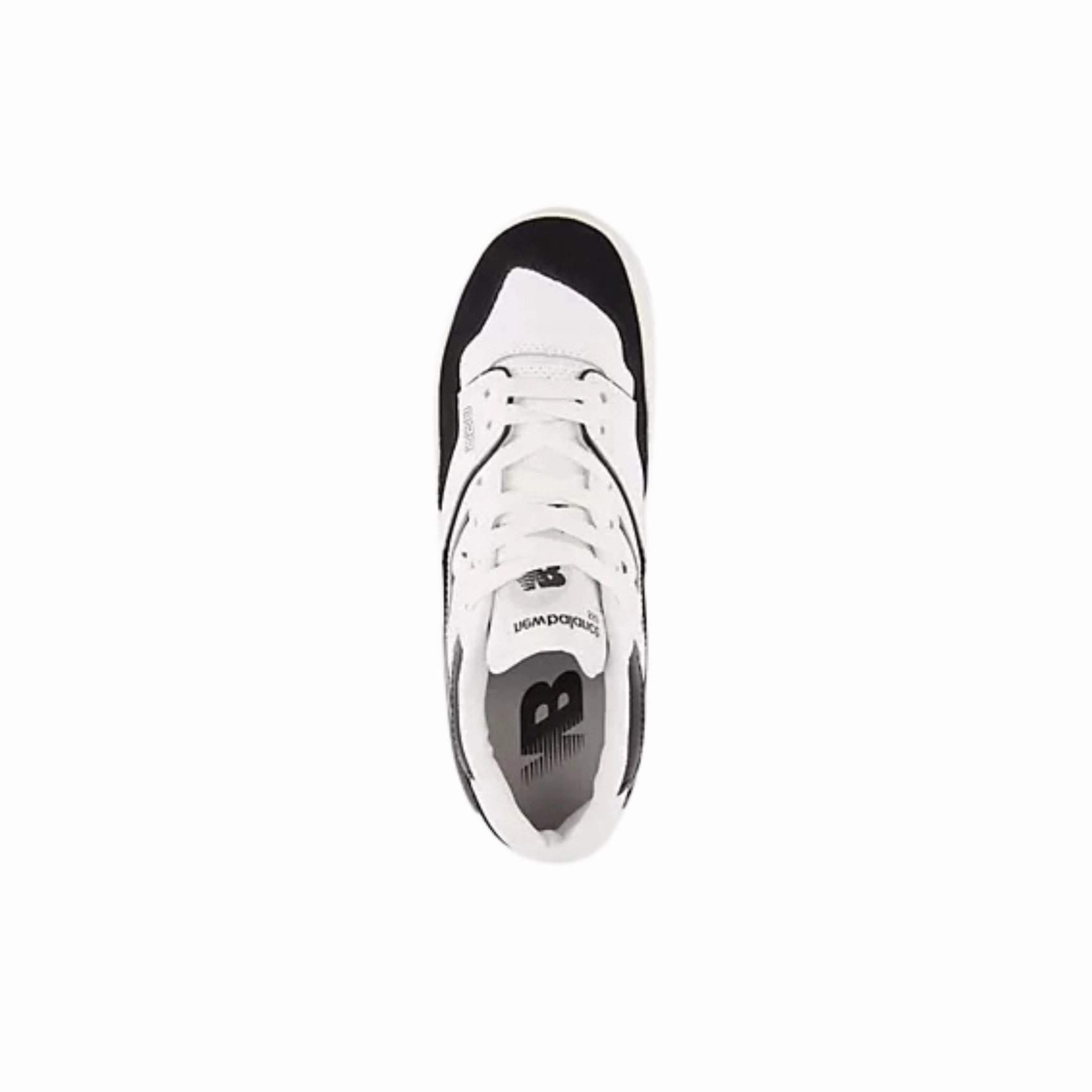 Sneakers New Balance GSB550CA - White/Black Lock Fit