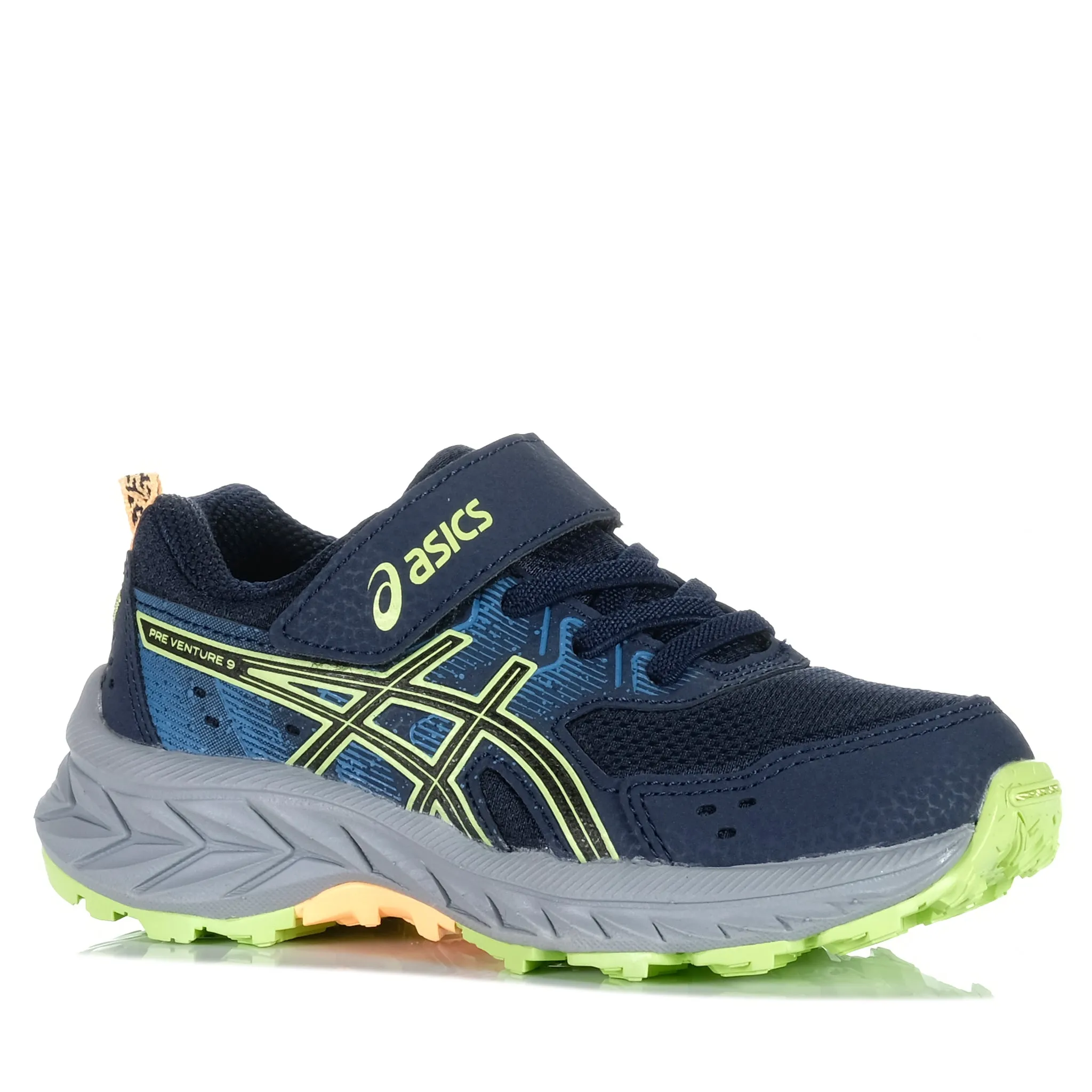 Soft Touch Asics Gel-Venture 9 PS Midnight/Lime Green