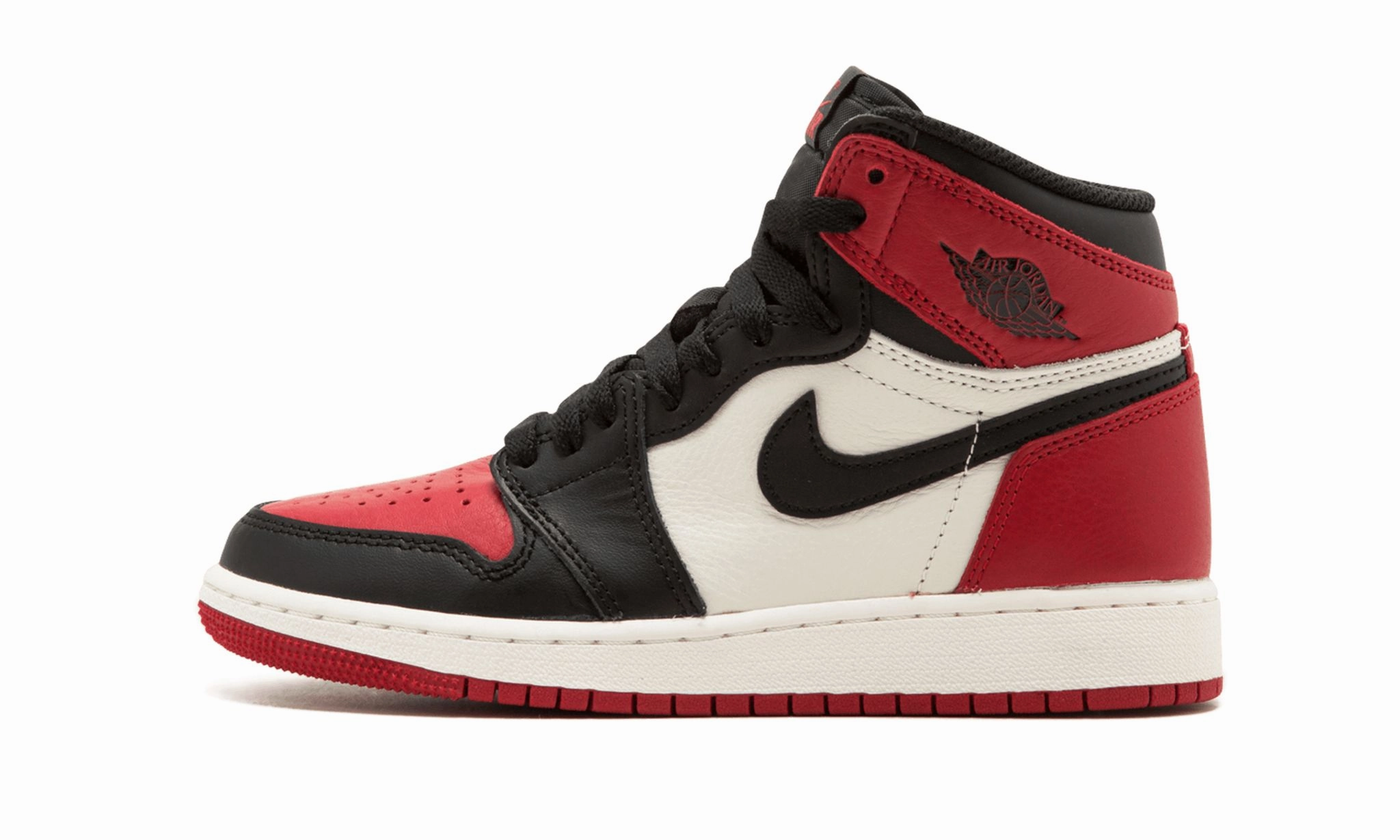 Sun Day Air Jordan 1 Retro High OG Bred Toe