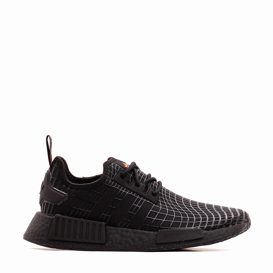 Soft Foot Adidas Originals Men NMD R1 Boost Black GX9529