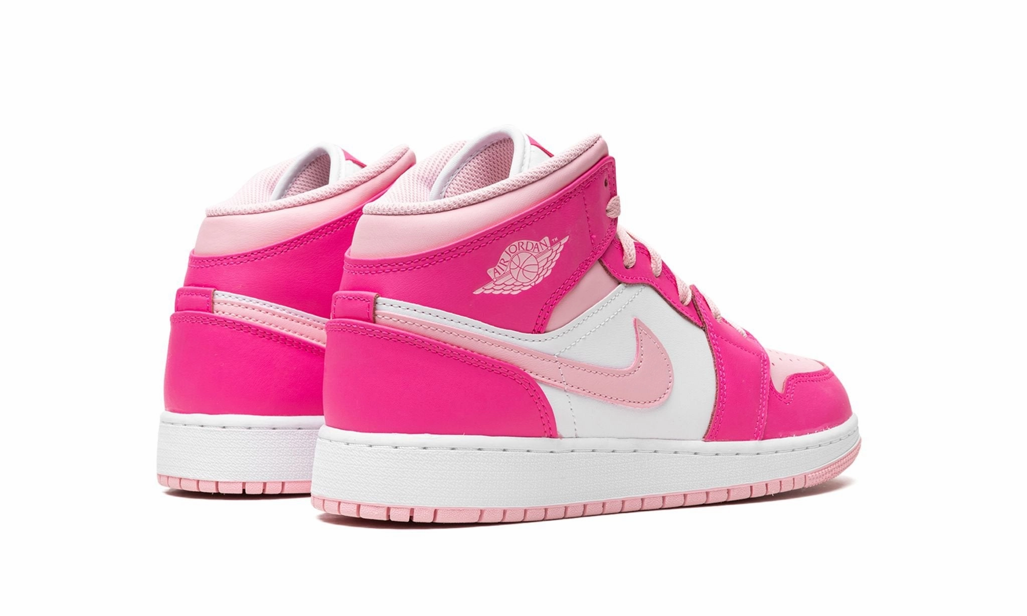 Soft Glide Air Jordan 1 Mid GS Fierce Pink