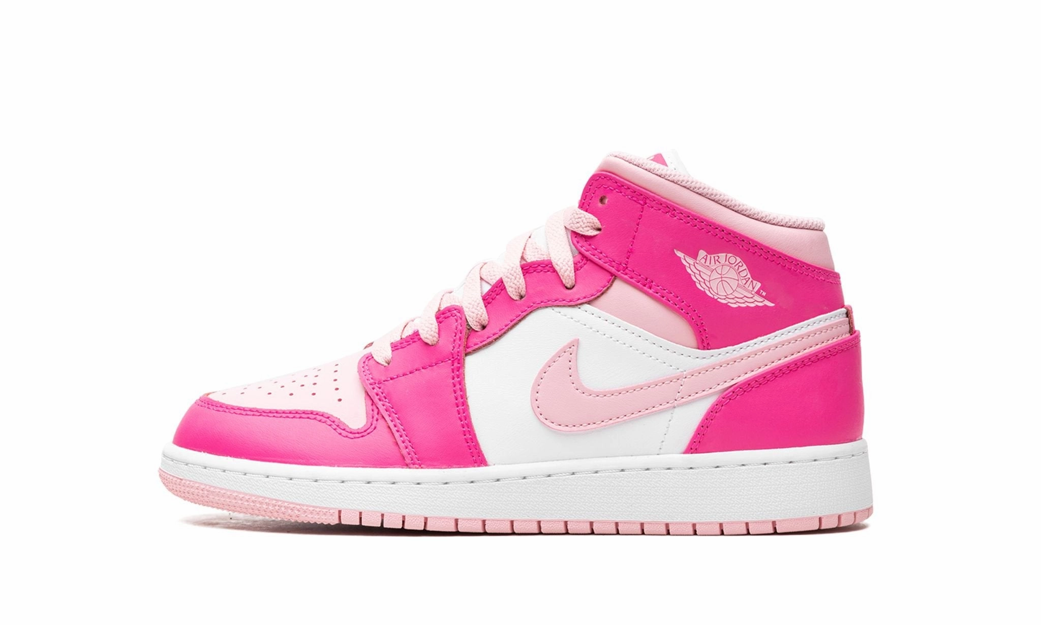 Air Jordan 1 Mid GS Fierce Pink City Hustle