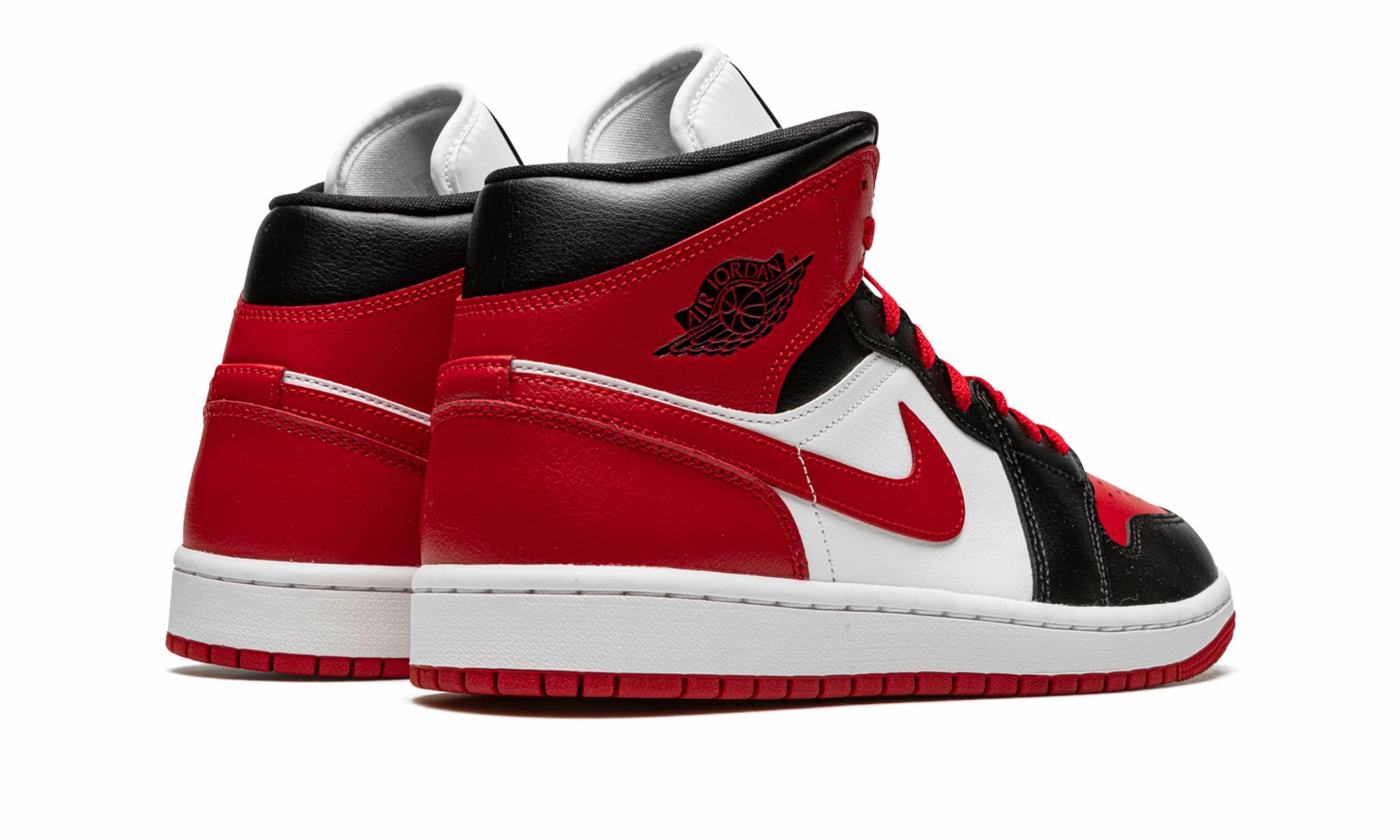 Soft-lined Wmns Air Jordan 1 Mid 'Alternate Bred Toe'