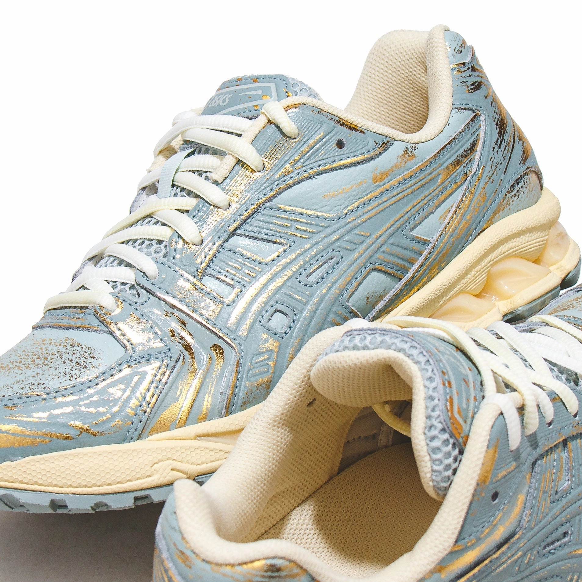 Soft Motion Asics Men Gel-Kayano 14 Pure Gold Cold Moss Core 1203A476-200