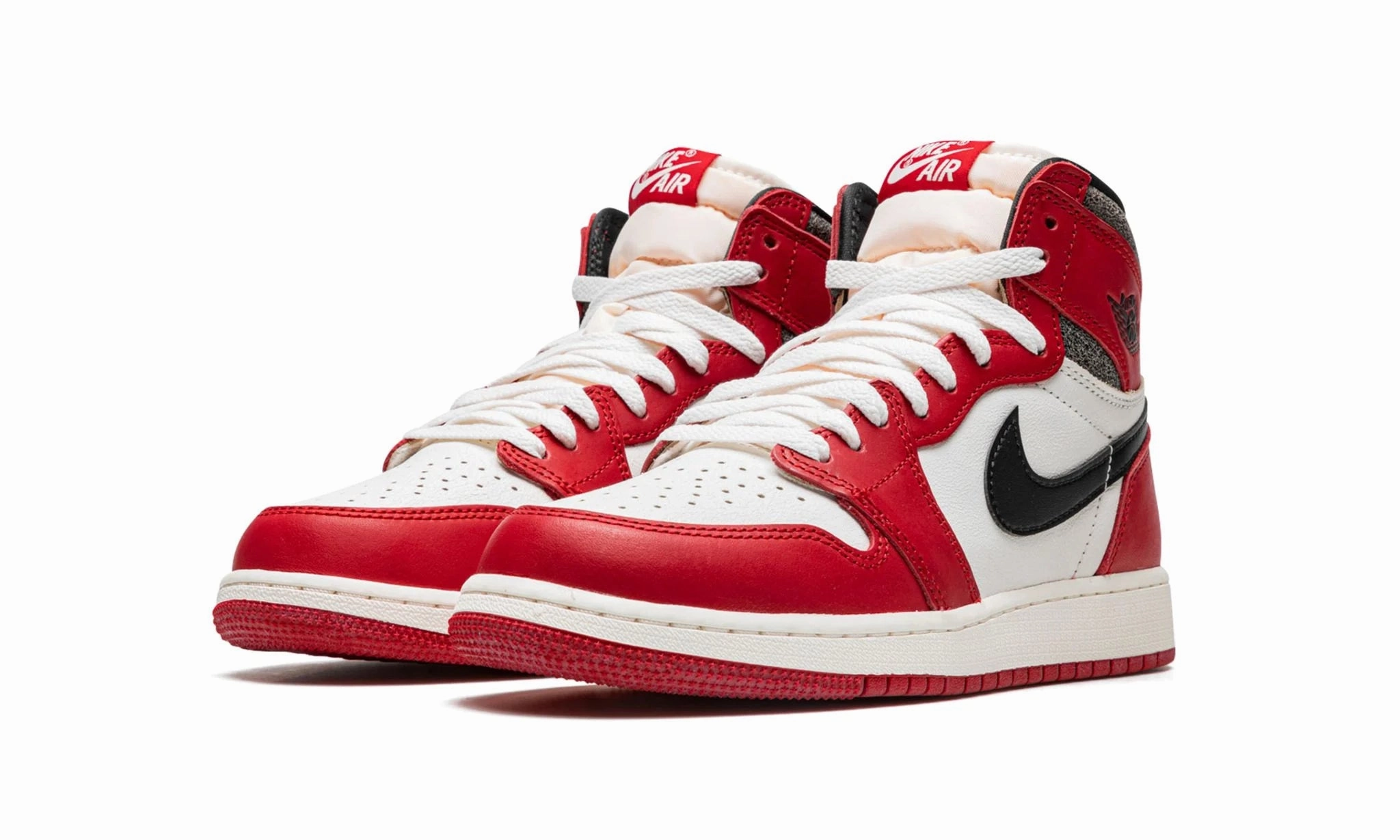 Soft Motion Comfort Air Jordan 1 Retro High OG Chicago Lost  Found GS