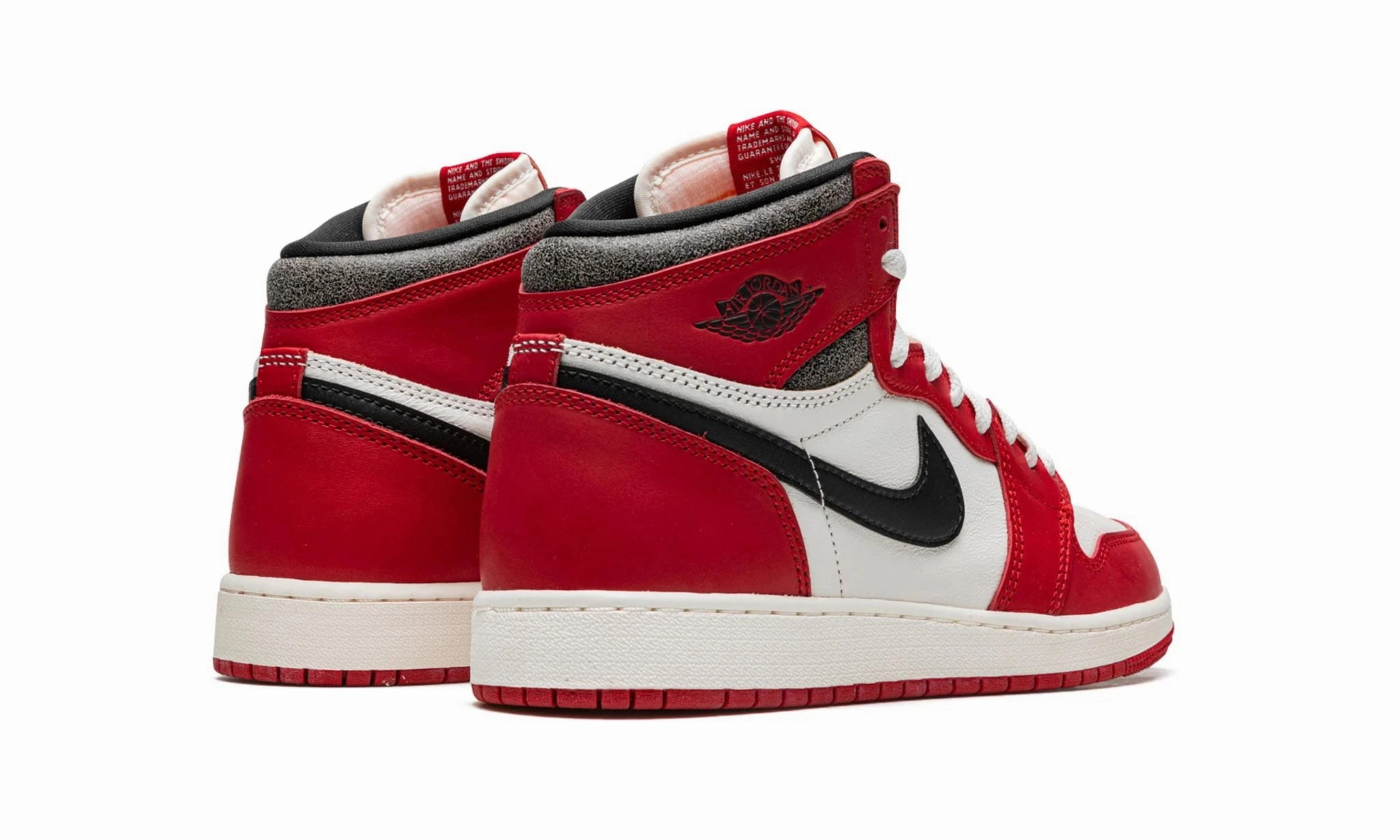 Soft Motion Comfort Air Jordan 1 Retro High OG Chicago Lost  Found GS