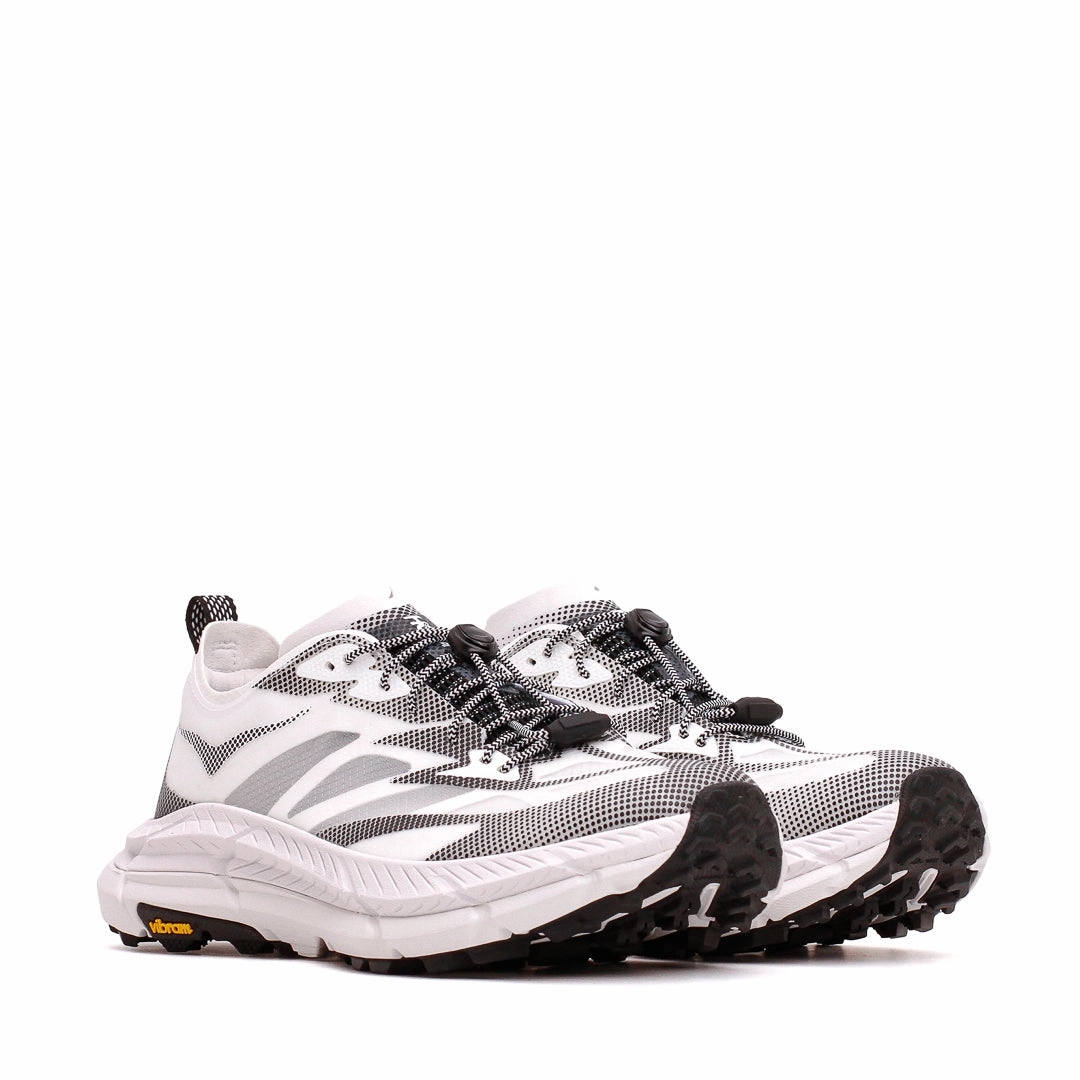 Soft Motion Step-On Layer Hoka One One Unisex Mafate Speed 4 Lite TS White Black Core 1168971-WBLC
