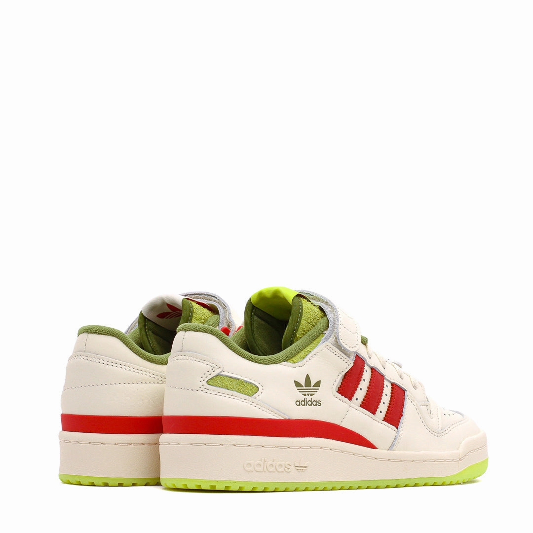 Soft Path Adidas Originals Junior Forum Low x The Grinch Cream Youth ID9175