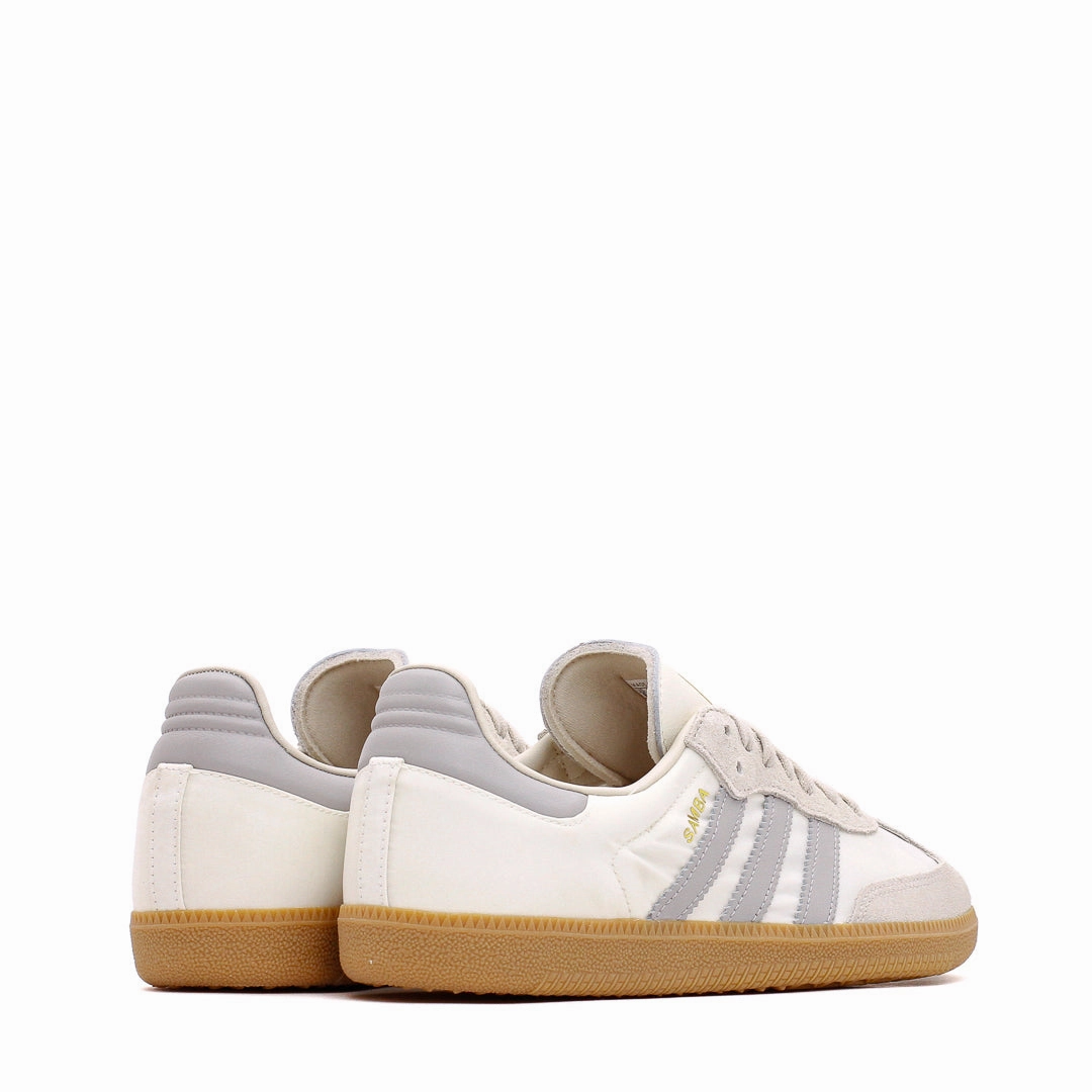 Soft Upper Layer Adidas Men Samba OG White Grey Core ID1448