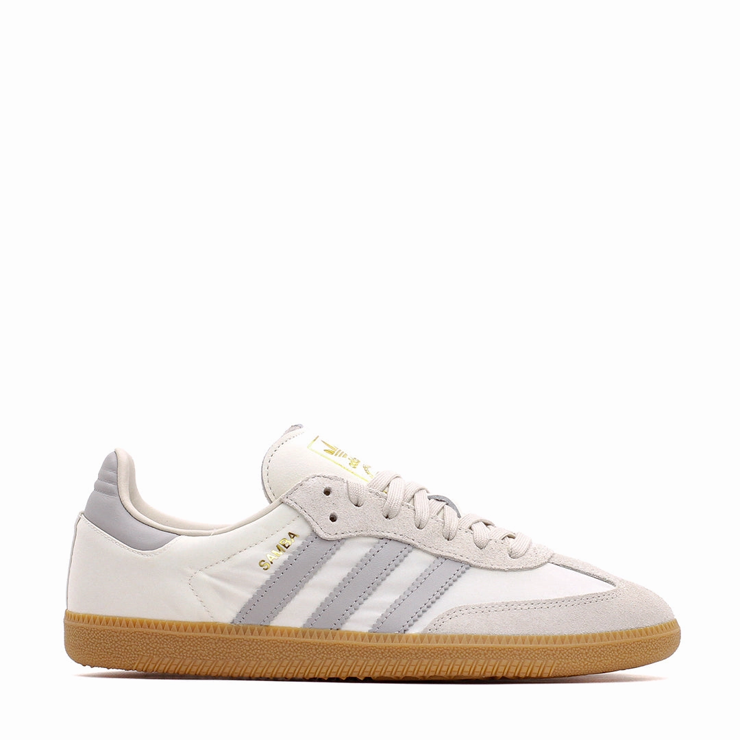 Soft Upper Layer Adidas Men Samba OG White Grey Core ID1448