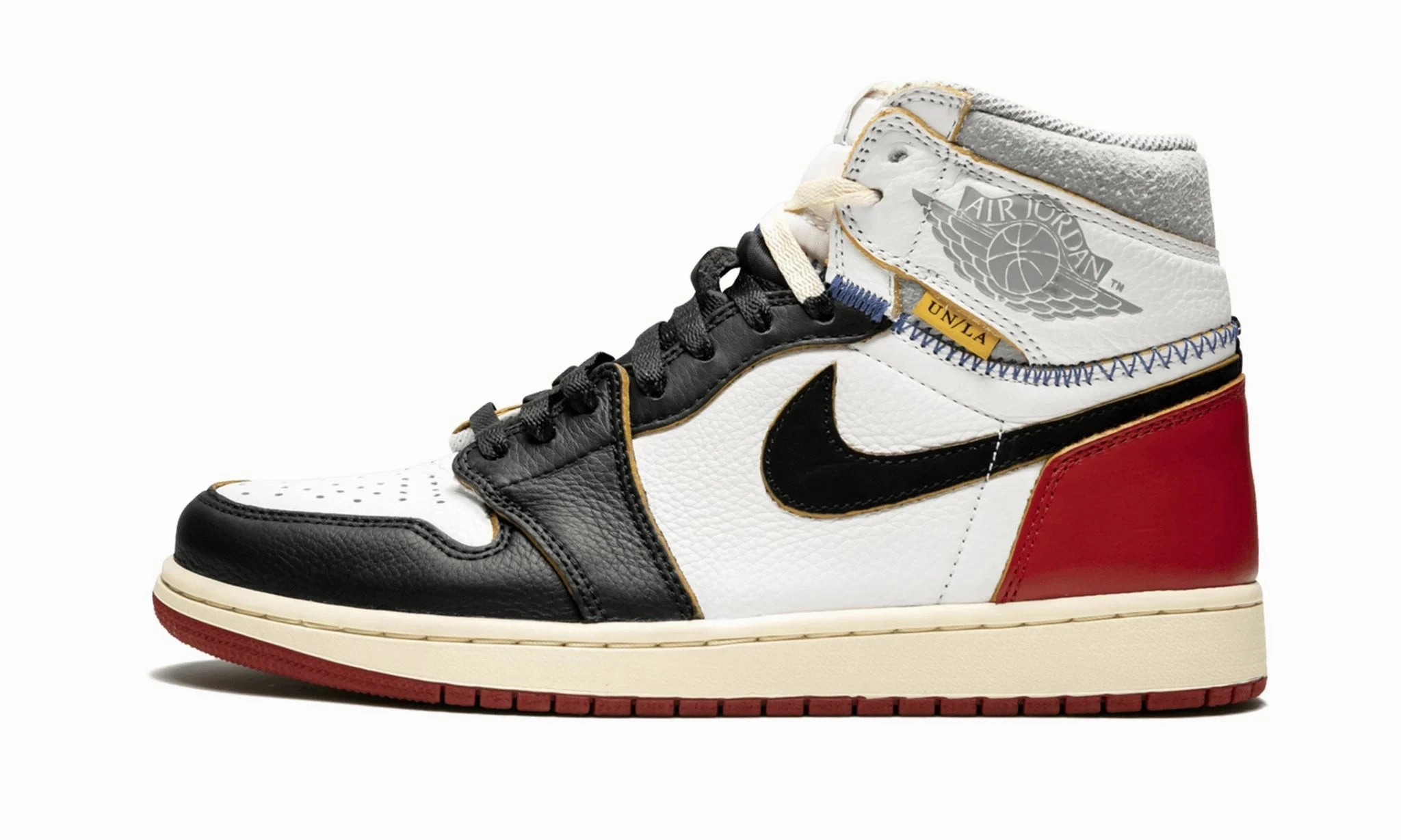 Route Step Air Jordan 1 Retro High OG NRG x Union Black Toe