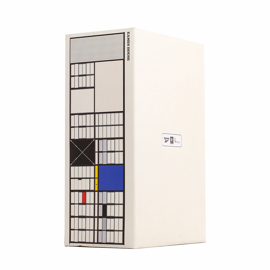 Soft Walk Glide Reebok Classic x Eames Leather Pink White Grey FZ5860