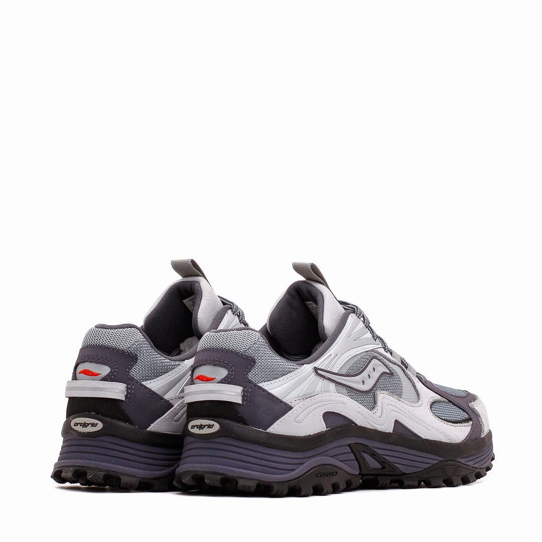 Soft Walk-Step-In Saucony Men Grid Aura X Grey Silver S70908-2