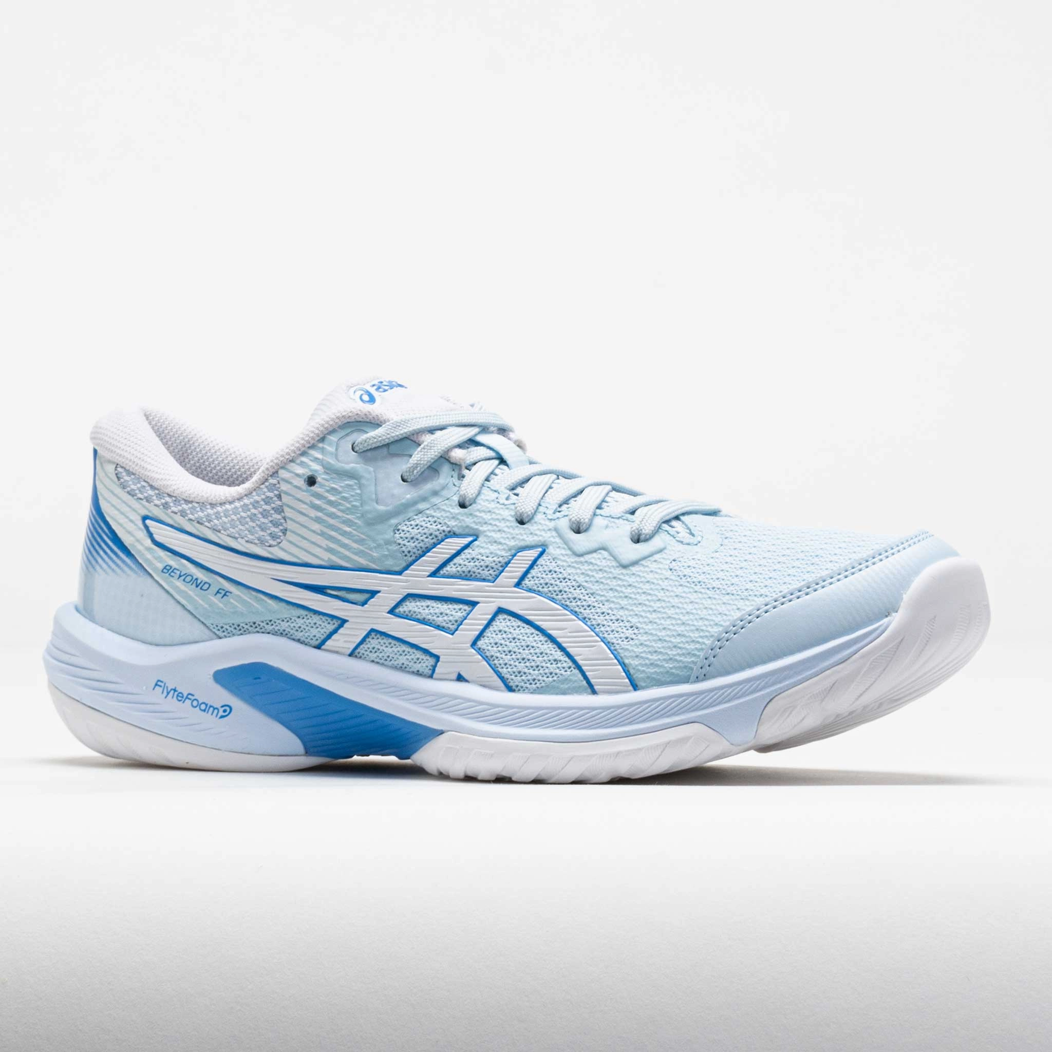 Speed - Centric Design ASICS Beyond FF Women's Light Blue/White