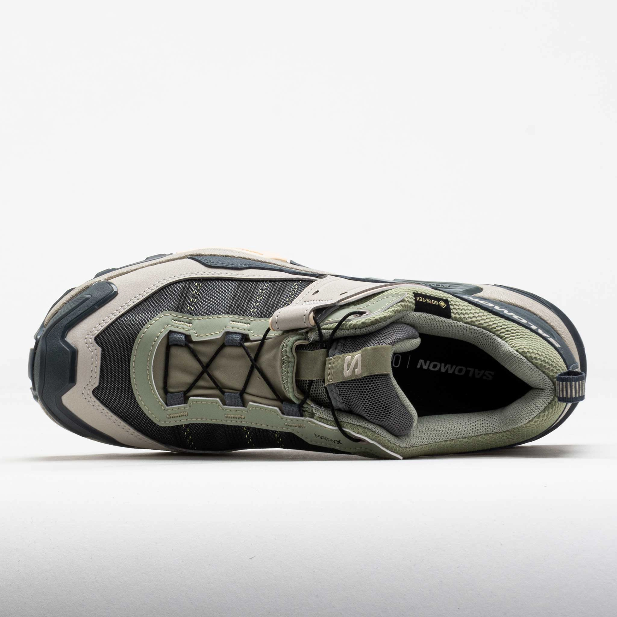 Speed training features Salomon X Ultra 5 GTX Women's Seagrass/Turbulence/Tender Peach