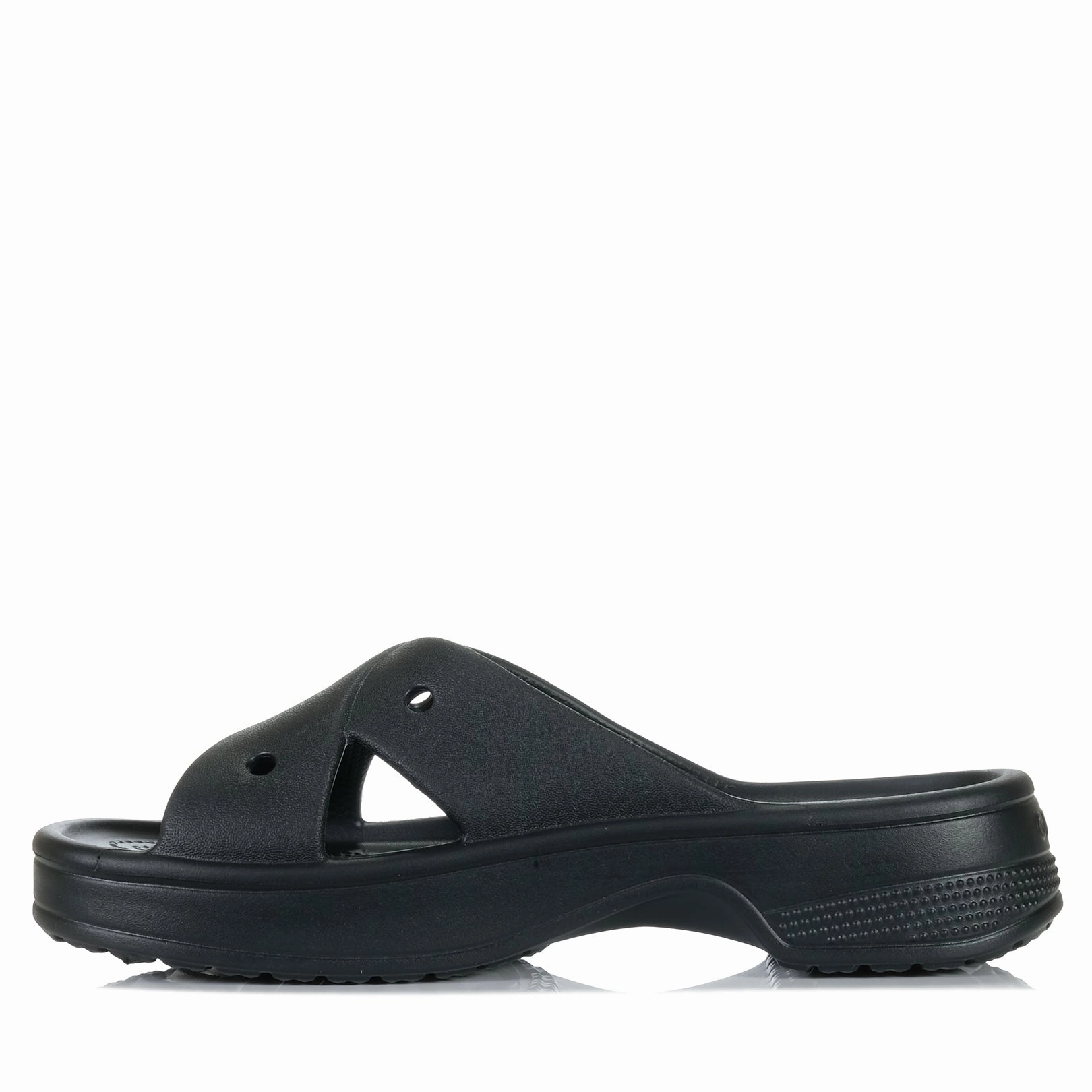 Splashguard Crocs Classic Women's Cross Strap Black