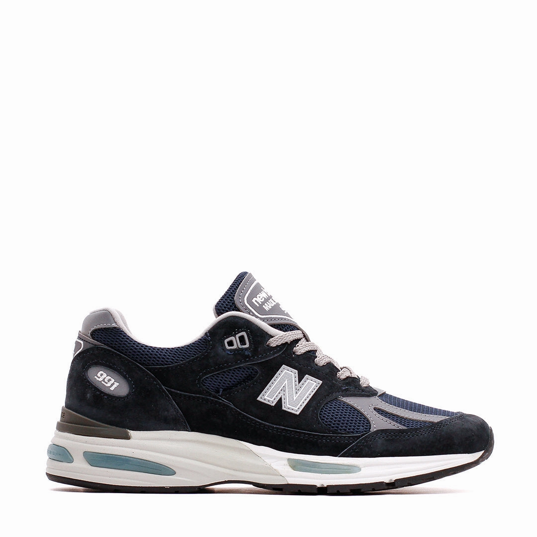 Sport Inspired New Balance Unisex 991v2 Dark Navy Made In UK U991NV2