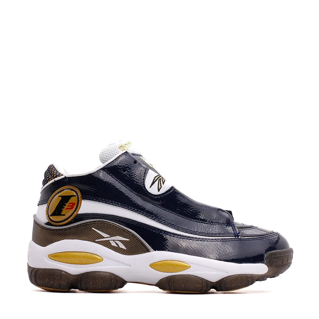 Reebok Classics Basketball Men The Answer DMX Allen Iverson Navy HR1061 Sharp Response Youth Sports Style