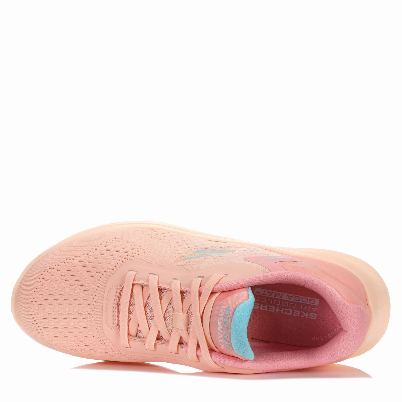 Stable arch Skechers GOwalk 7 - Cosmic Waves 125215 Peach