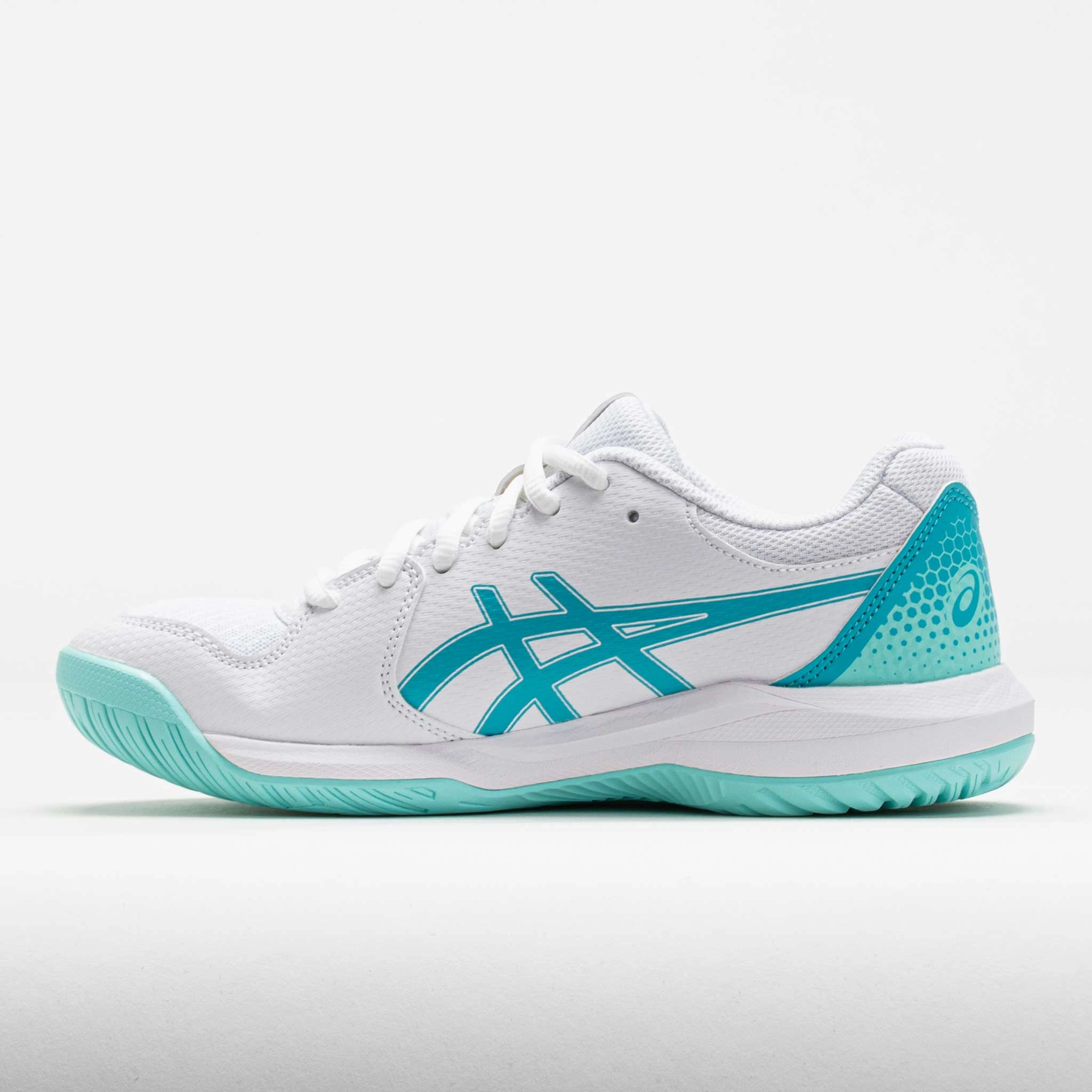 Stable ASICS GEL-Dedicate 8 Women's White/Energy Aqua