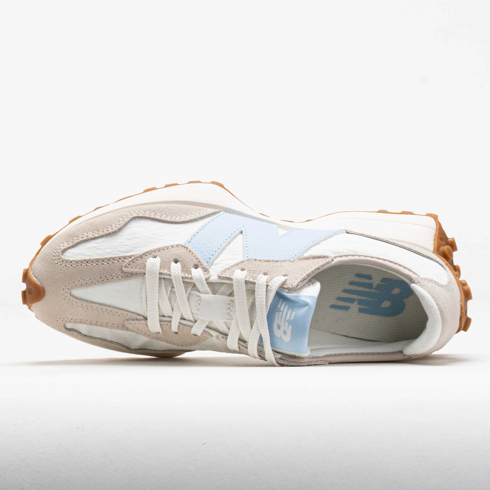 Stable Stride New Balance 327 Women's Timberwolf/Sea Salt/Light Chrome Blue