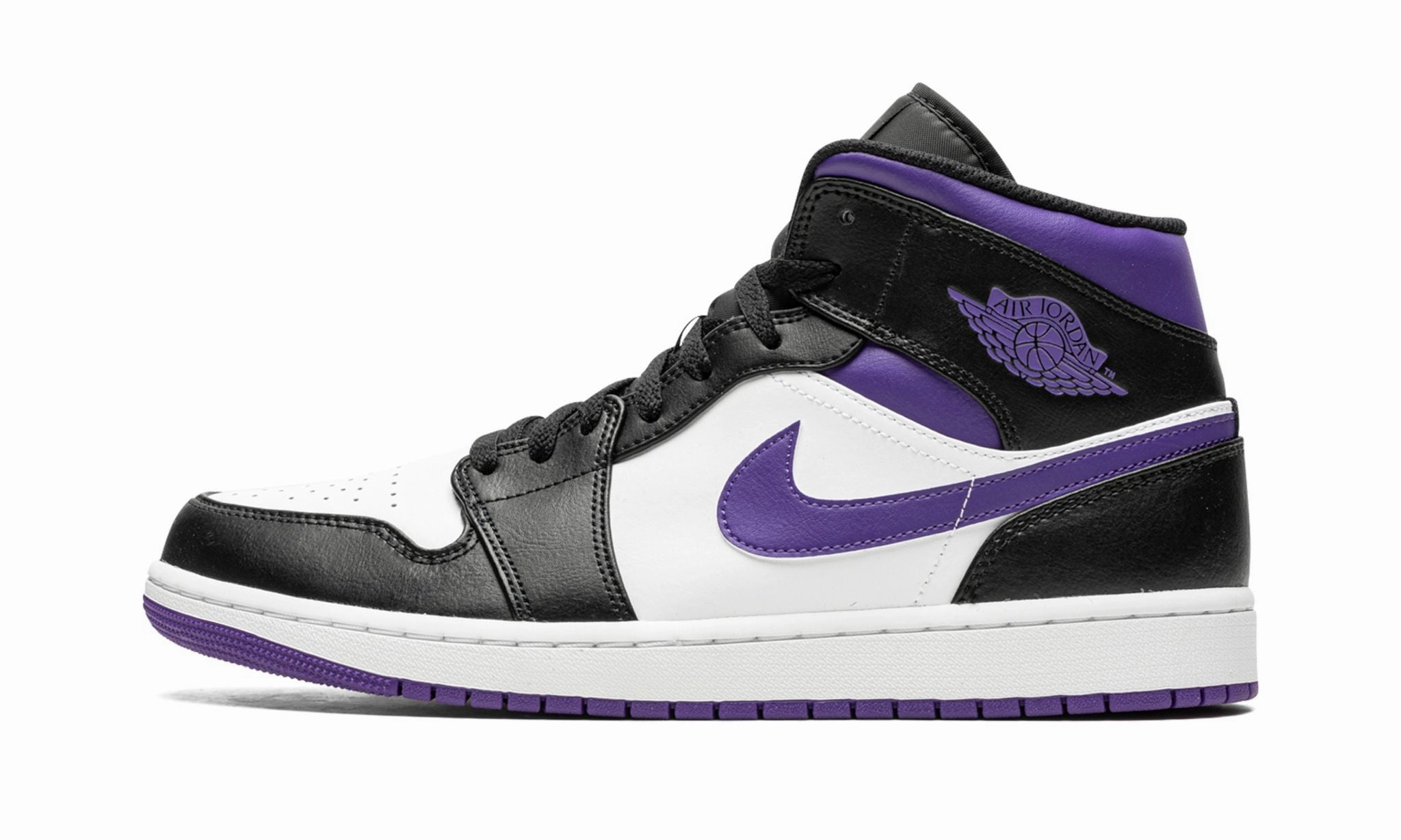 Air Jordan 1 Mid Dark Iris / Court Purple Lifestyle Wear