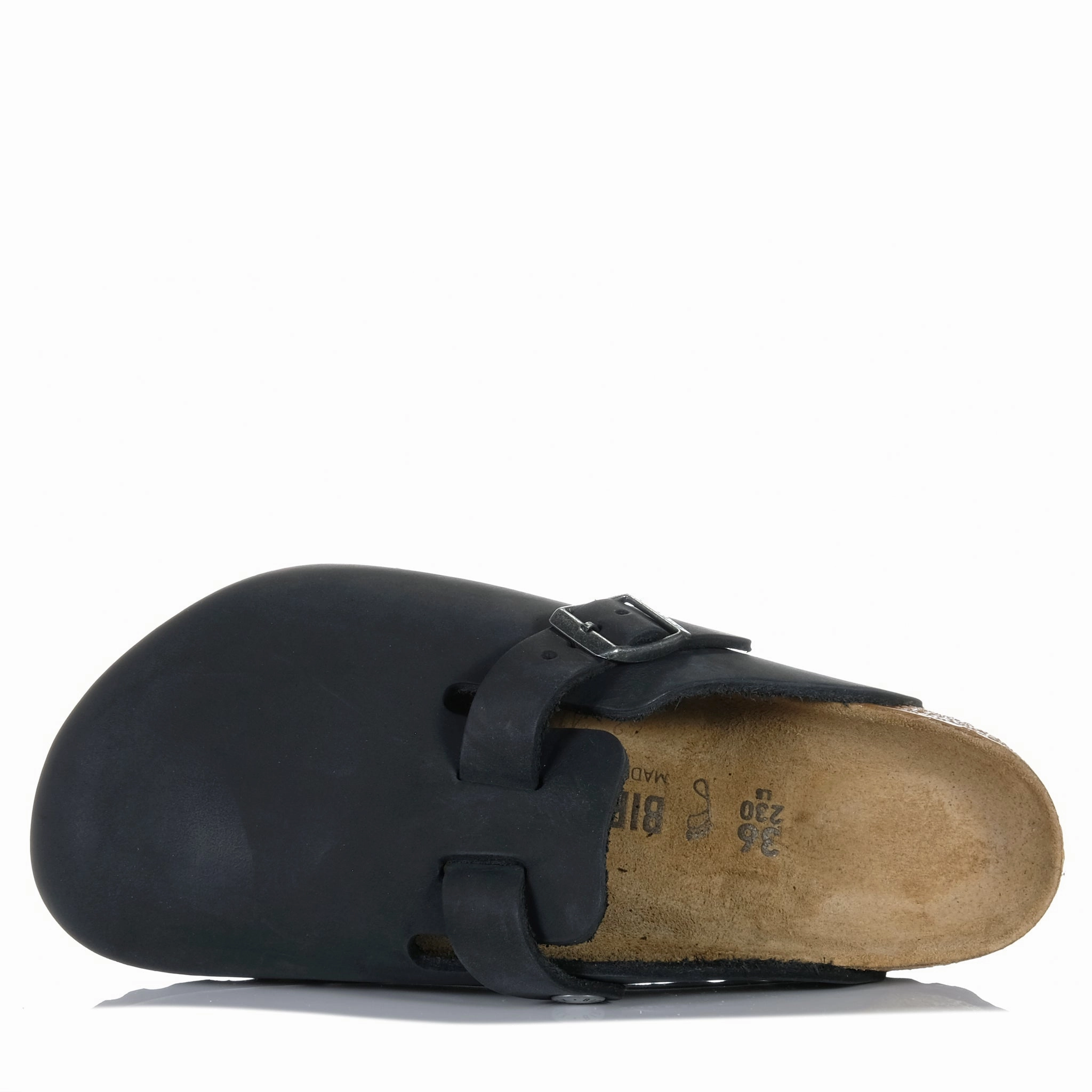 Statement Heels Birkenstock Boston Oiled Leather Black