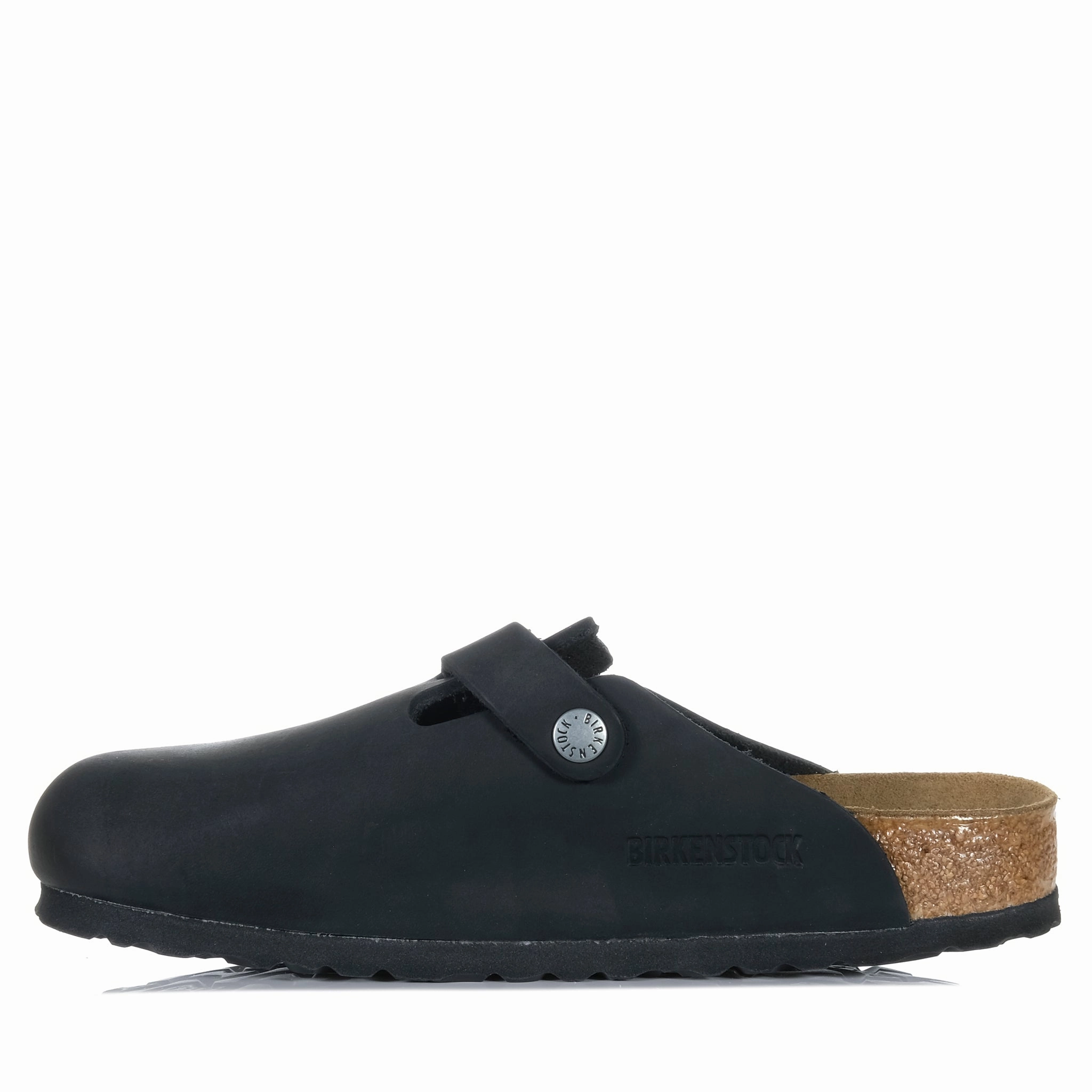 Statement Heels Birkenstock Boston Oiled Leather Black