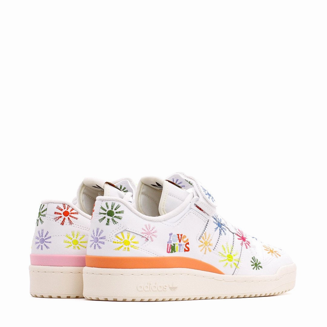 Stay Balanced Adidas Originals Men Forum Low Pride White Multicolour GW2416