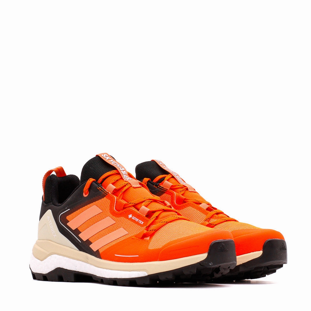 Step Free Adidas Outdoor Men Terrex Skychaser 2 GTX Gore-Tex Coral HR1285