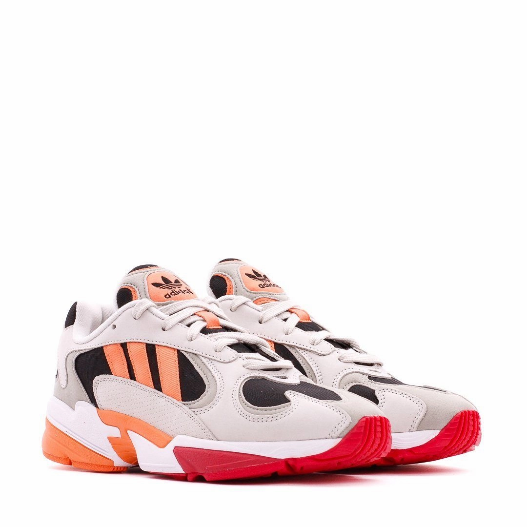 Step Motion Adidas Originals Yung-1 Black Coral White Men EE5320