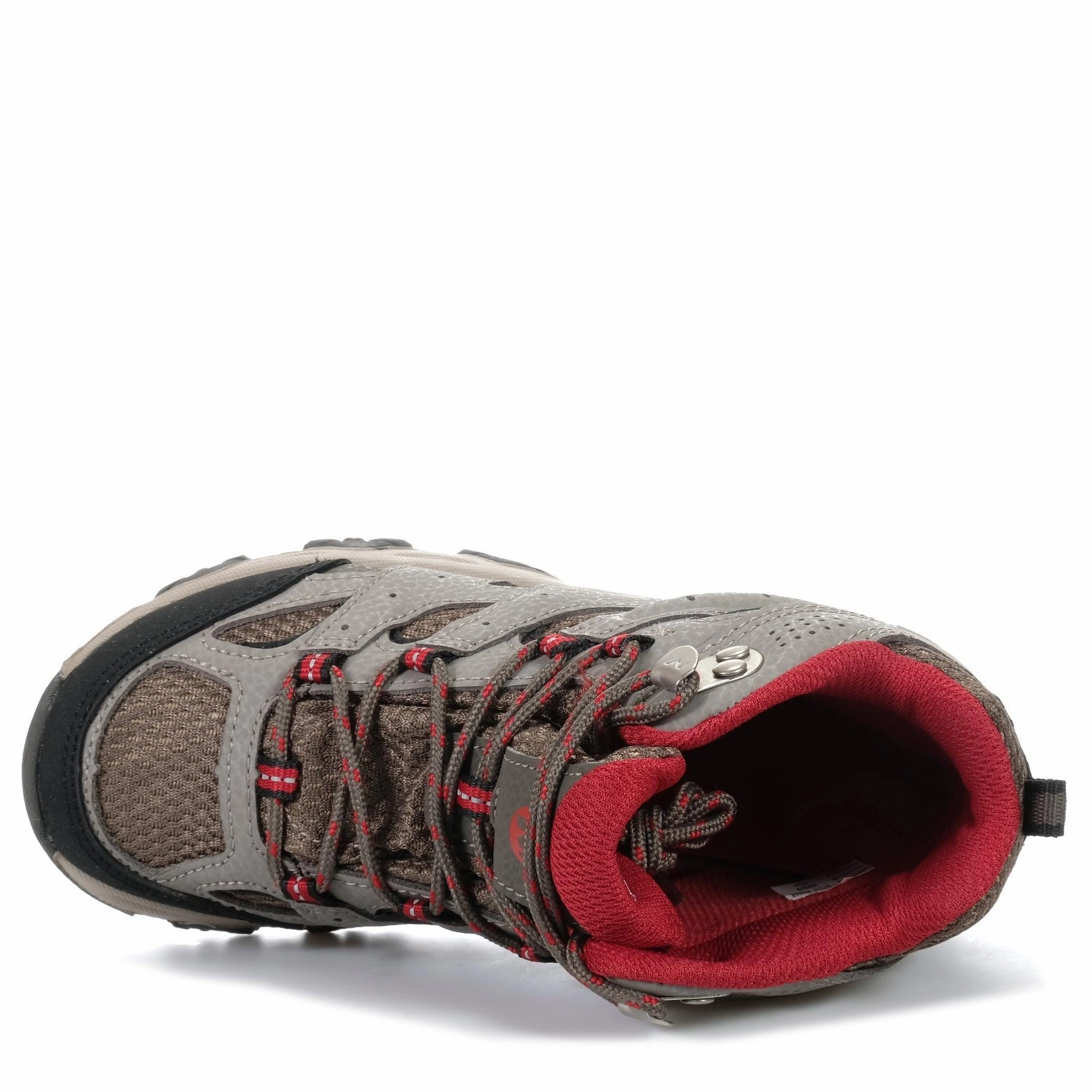 Storm Ready Merrell Moab 3 Mid Waterproof Kids Boulder Red