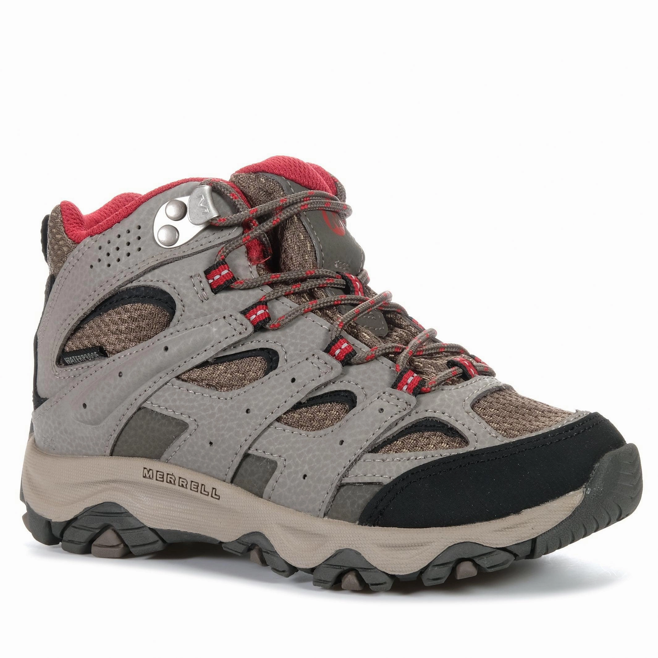High-Quality Footwear Merrell Moab 3 Mid Waterproof Kids Boulder Red