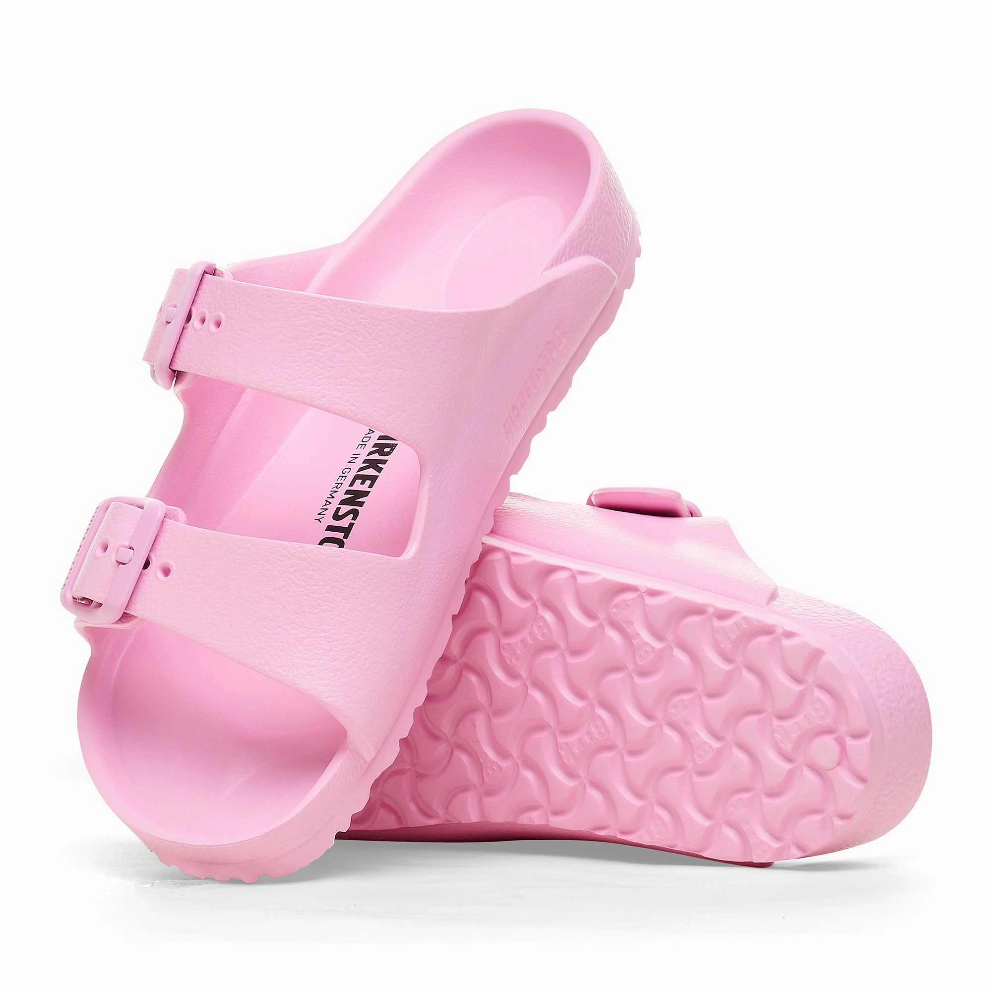 Strappy Luxe Sandals Birkenstock Kids Arizona EVA - Fondant Pink - Narrow