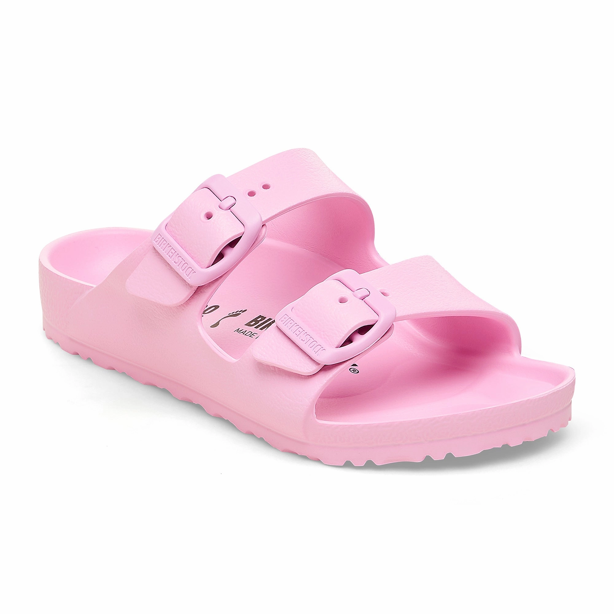 Strappy Luxe Sandals Birkenstock Kids Arizona EVA - Fondant Pink - Narrow