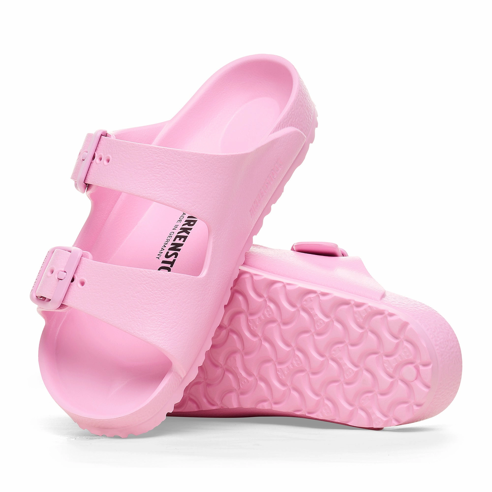 Strappy Luxe Sandals Birkenstock Kids Arizona EVA - Fondant Pink - Narrow