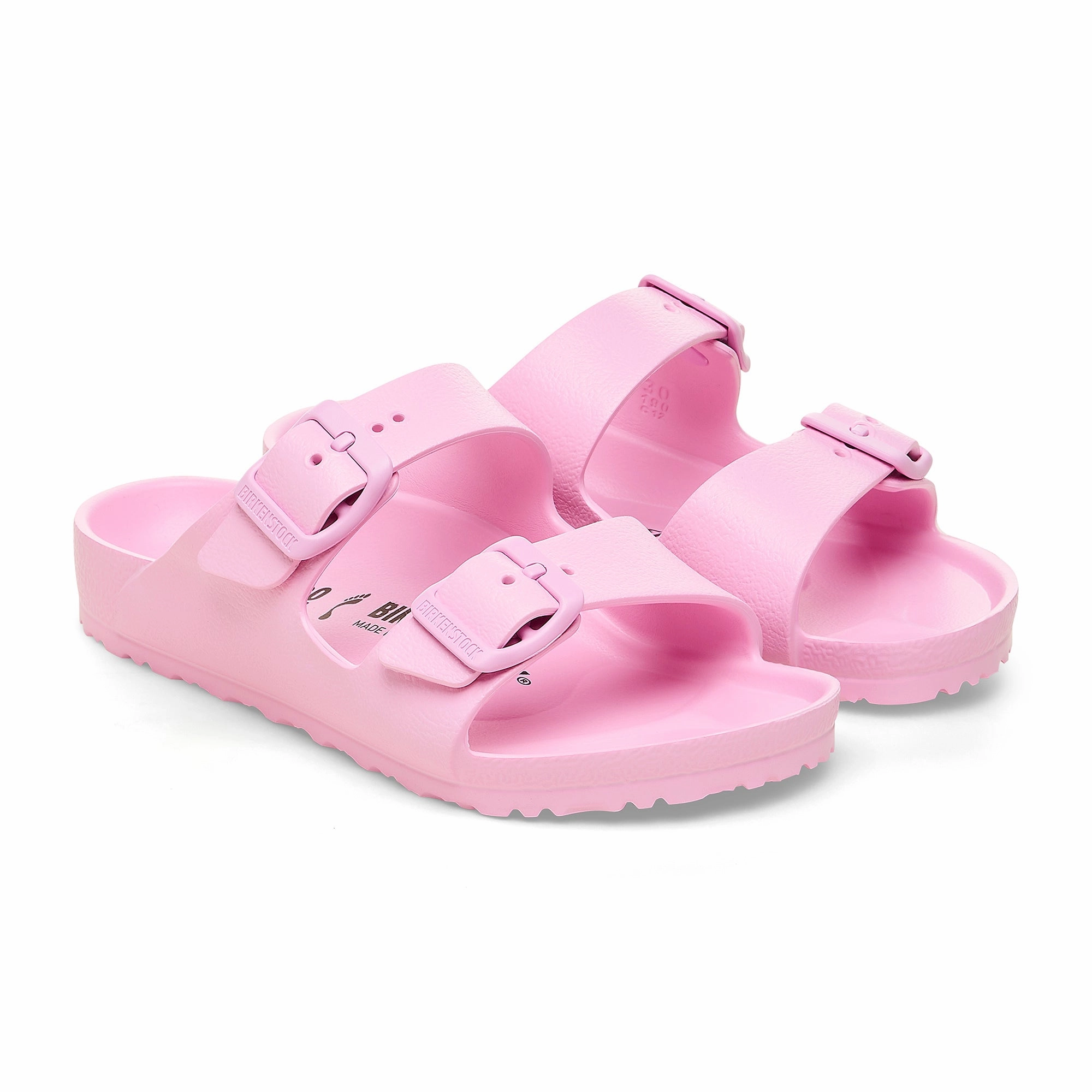 Strappy Luxe Sandals Birkenstock Kids Arizona EVA - Fondant Pink - Narrow