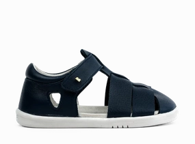 Soft Lining Light Arch Bobux Iwalk Tidal Sandal - Navy