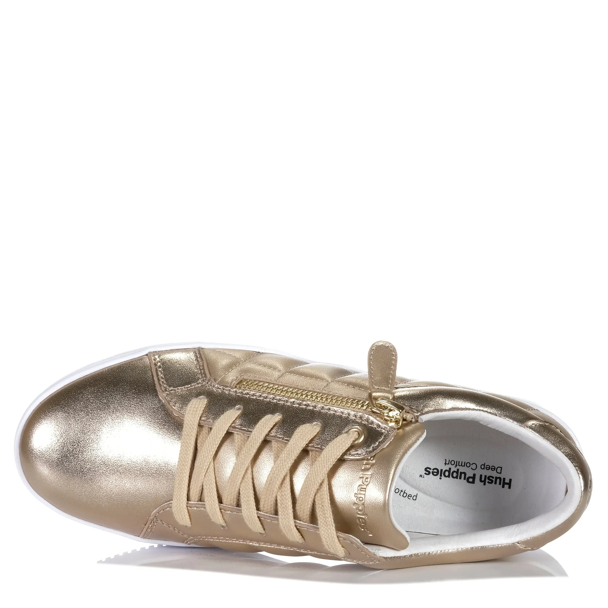 Streamlined Fit Hush Puppies Value Soft Gold