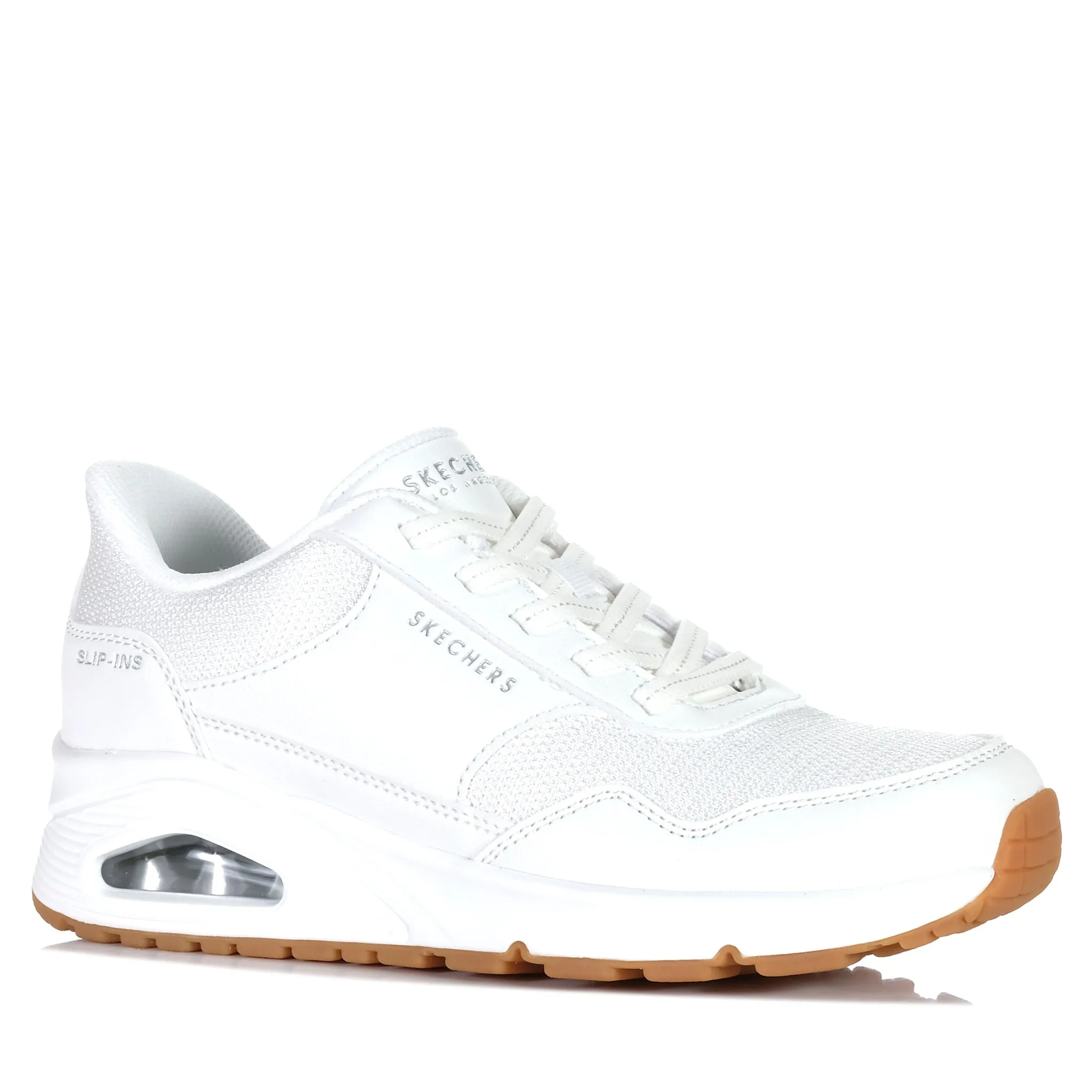 Active Steps Popular Pick Skechers Slip-Ins: Uno - Banksia White 177117