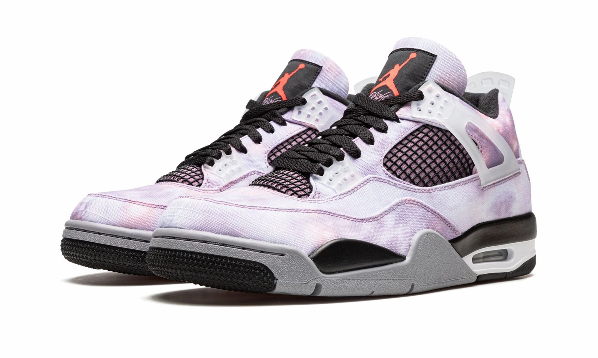 Stretchable Footwear Mesh Air Jordan 4 Retro Amethyst Wave