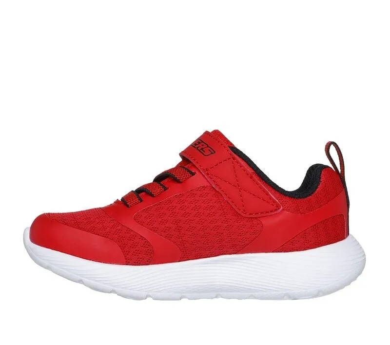 Structured ease Skechers Infants' Dyna-Lite Goltran Sneaker - Red/Blk
