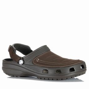 Crocs Yukon Vista II LR Clog Espresso/Mushroom Park Friendly Style Pair