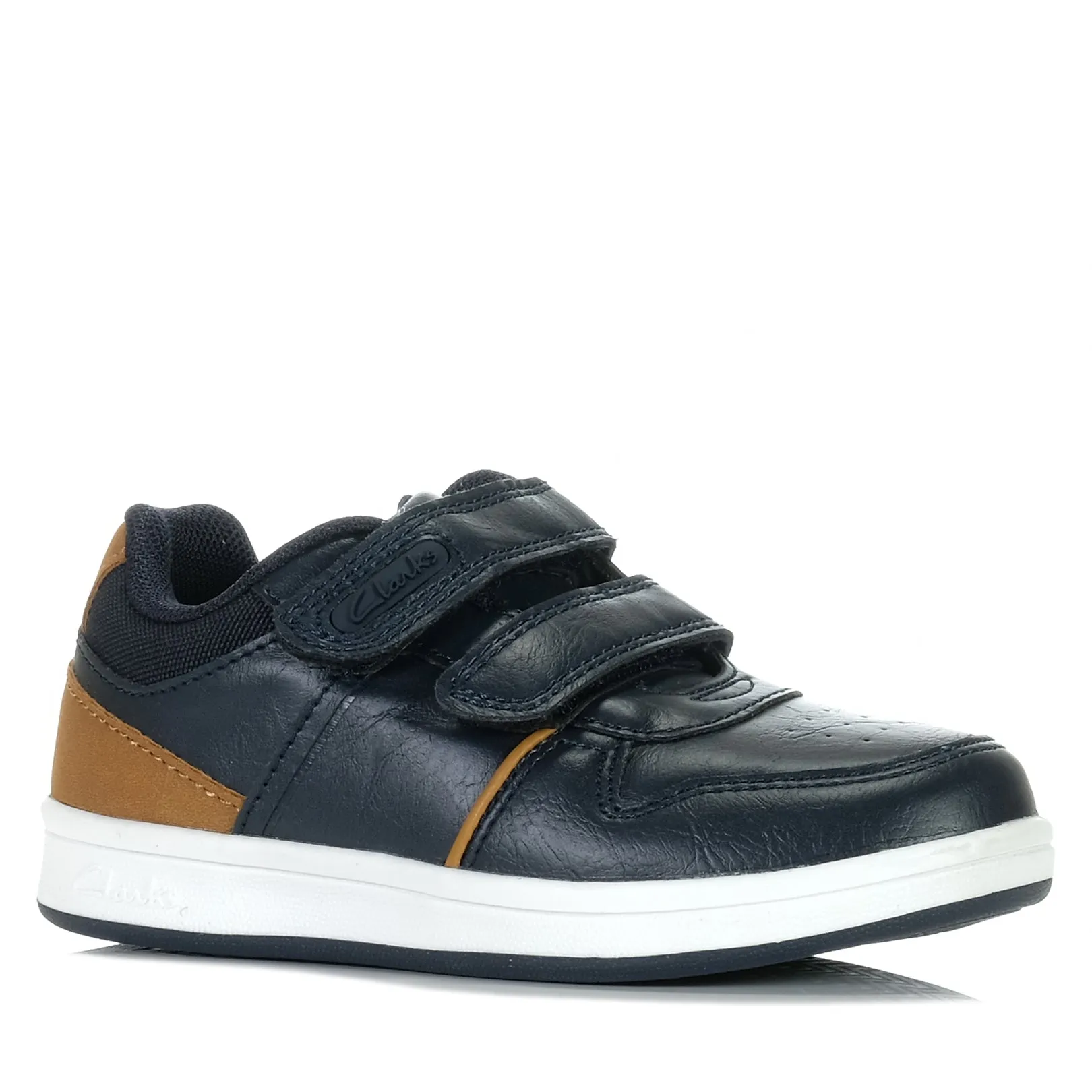 Clarks Dune Junior Navy Outdoor Fit