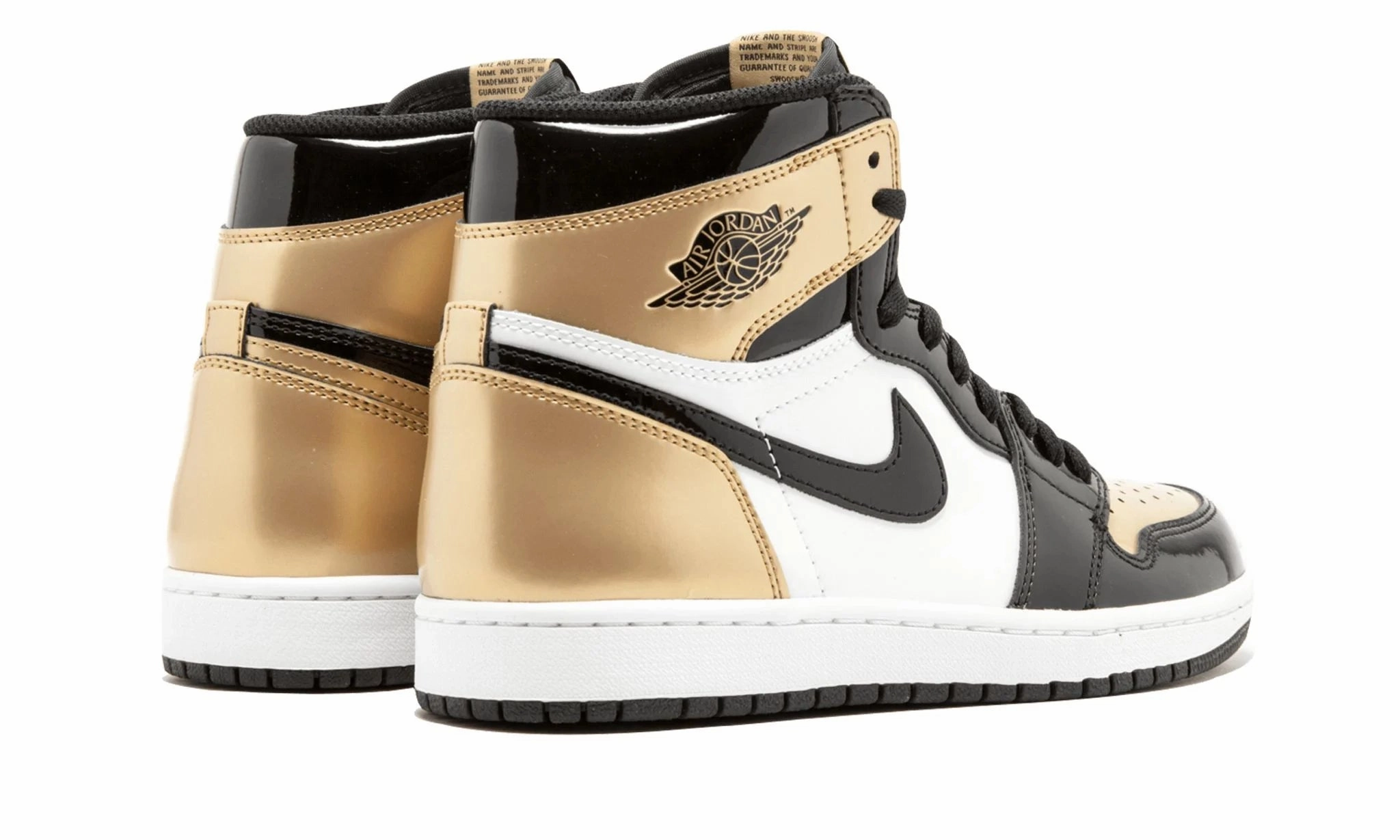 Stylish Fit Air Jordan 1 Retro High OG NRG "Gold Toe"
