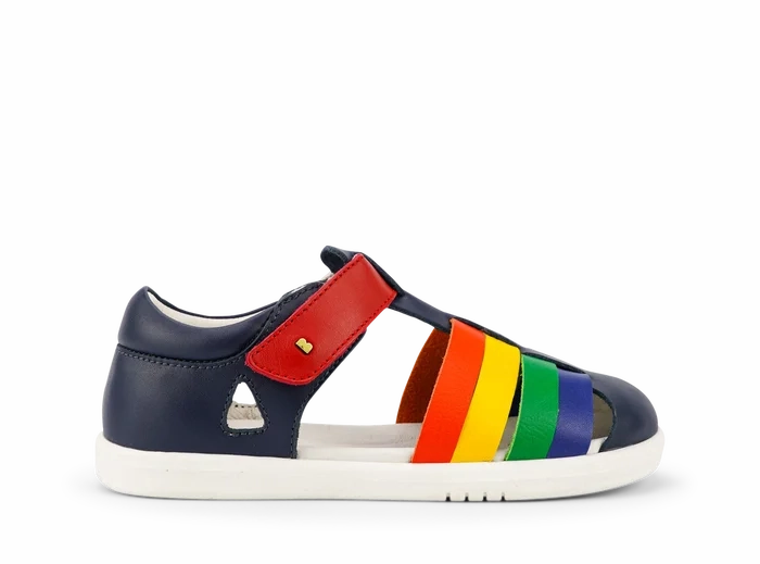 Bobux Iwalk Tidal Sandal  - Navy/Multi Outdoor Comfort Shoes Breathable Outdoor Wear