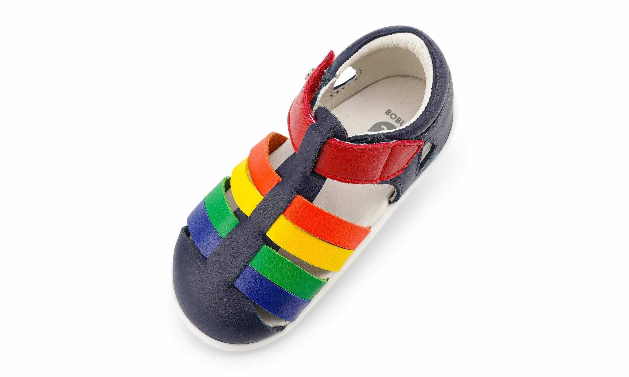 Stylish Platforms Bobux Iwalk Tidal Sandal  - Navy/Multi